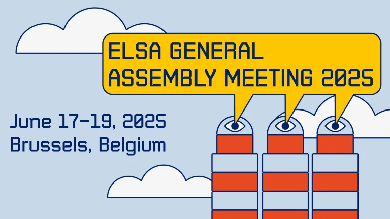 ELSA General Assembly Meeting 2025, June 17-19, 2025, Brusssels, Belgium
