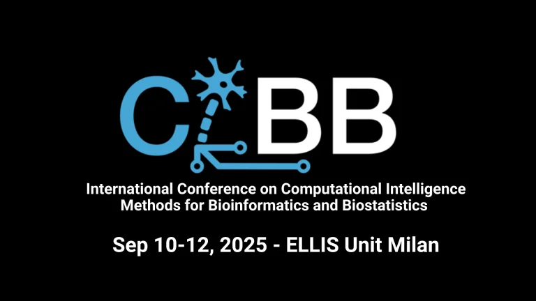International Conference on Computational Intelligence Methods for Bioinformatics and Biostatistics by ELLIS Unit Milan