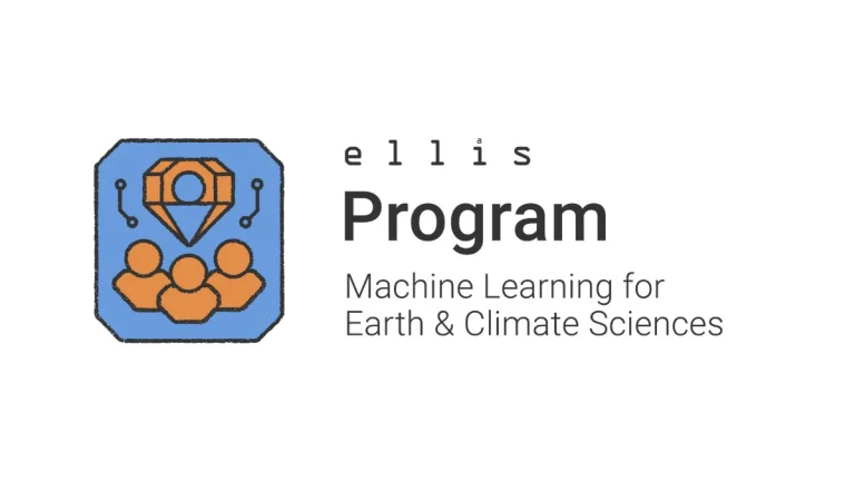 Logo icon and text ELLIS Program Machine Learning for Earth & Climate Sciences