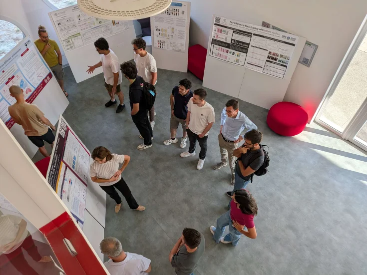 Bird's eye view at ELLIS Unit Modena poster session