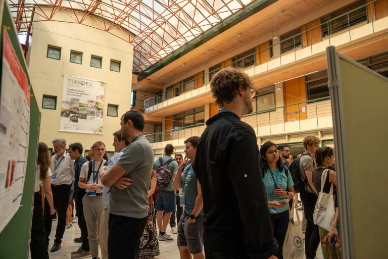 Poster session at the ELLIS Doctoral Symposium 2026 in Lisbon