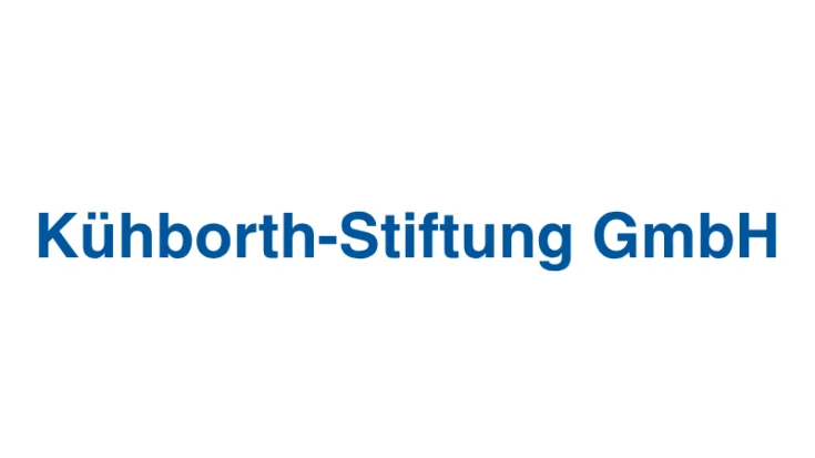 Kuehborth-Stiftung GmbH in blue letters
