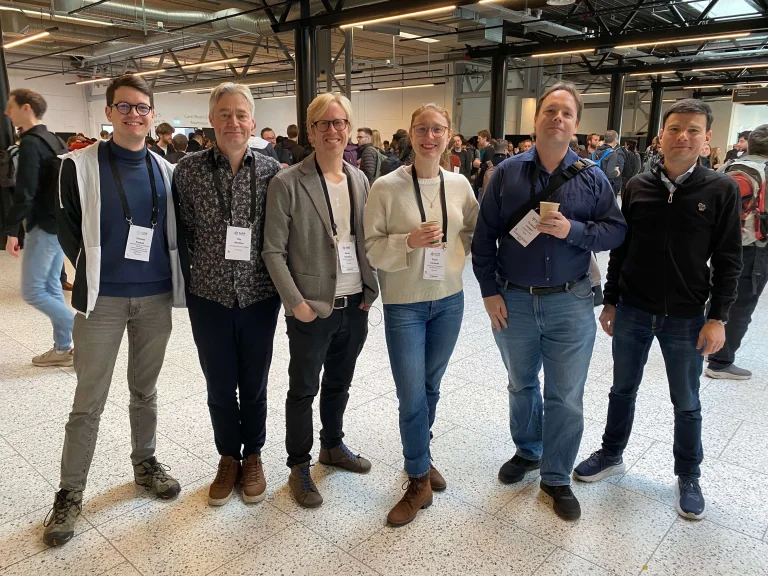 Vincent Fortuin, Ole Winther, Soeren Hauberg, Claire Vernade, Christoph Lampert at the ELLIS UnConference