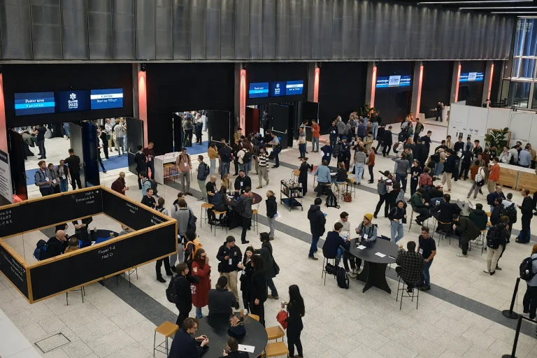 The entrance hall at EurIPS.