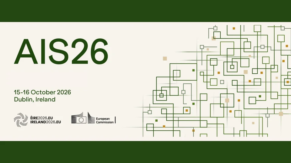 AIS26 - AI in Science 15-16 October 2026 in Dublin Ireland by the European Commission