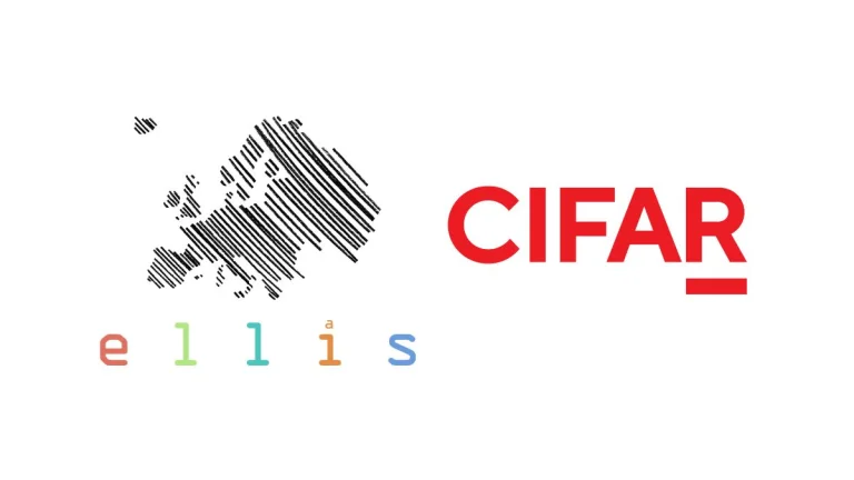 ELLIS logo and CIFAR logo