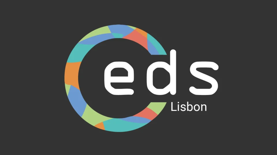 ELLIS Doctoral Symposium (EDS) Lisbon 2026 logo on black background