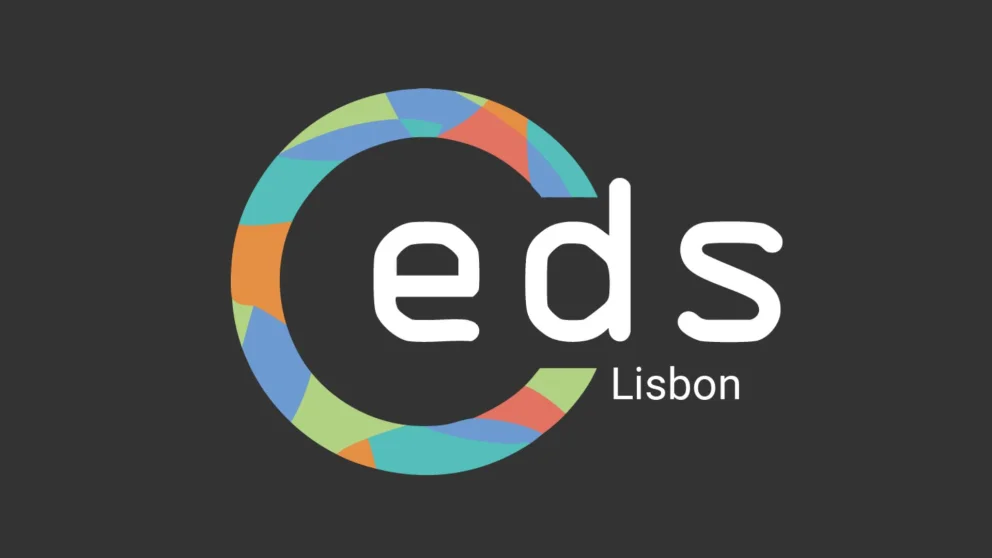 ELLIS Doctoral Symposium (EDS) Lisbon 2026 logo on black background