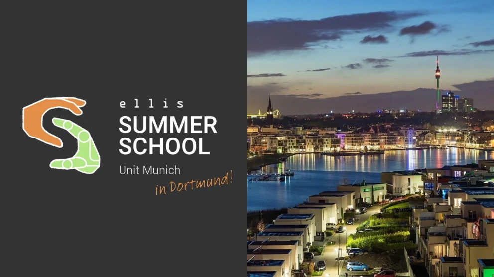 ELLIS Summer School Unit Munich in Dortmund with a photo of Dortmund