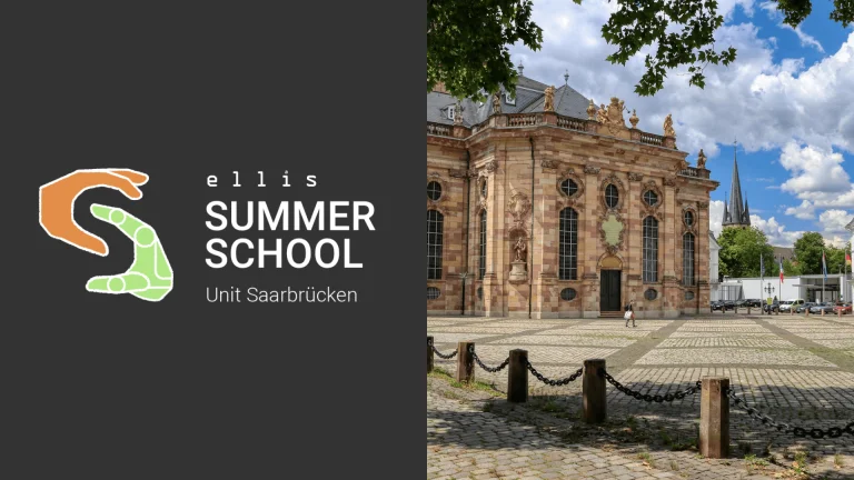 ELLIS Summer School at Unit Saarbruecken with a photo of Saarbruecken