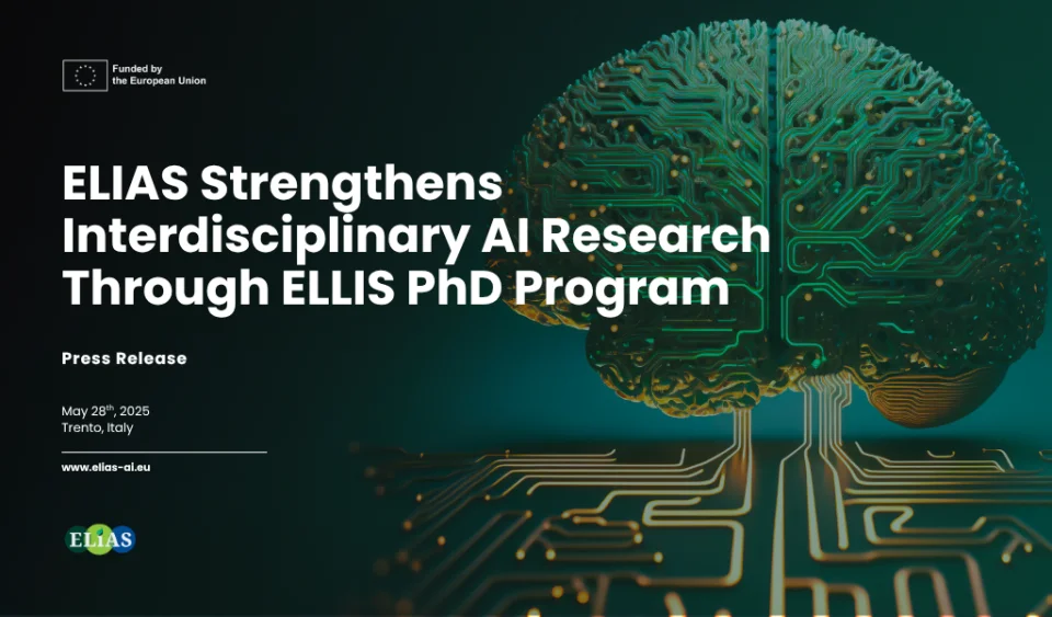 ELIAS Strengthens Interdisciplinary AI Research Through ELLIS PhD Program
