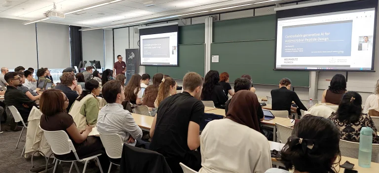 Students learning at the ELLIS Summer School on Machine Learning for Healthcare and Biology at ELLIS Unit Manchester