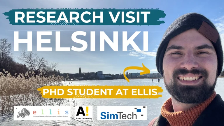 Research Visit Helsinki by Marvin Schmitt, a PhD Student at ELLIS