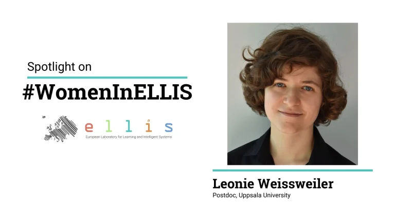 Spotlight on #WomenInELLIS on Leonie Weissweiler, Postdoc at Uppsala University