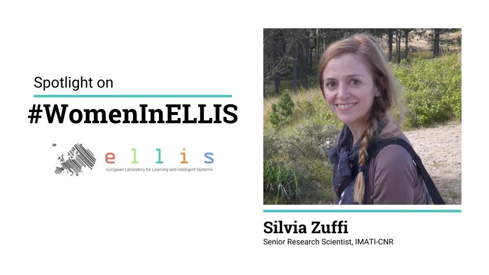 Spotlight on #WomenInELLIS on Silvia Zuffi, Senior Research Scientist at IMATI-CNR
