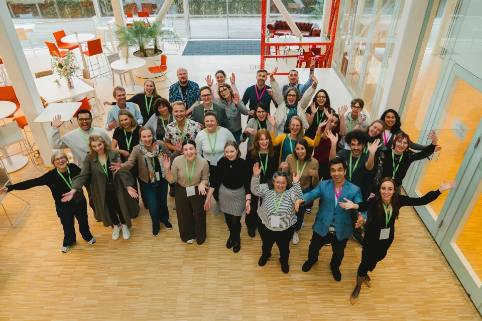 Group of ELLIS Unit and Area Coordinators smiling for a photo