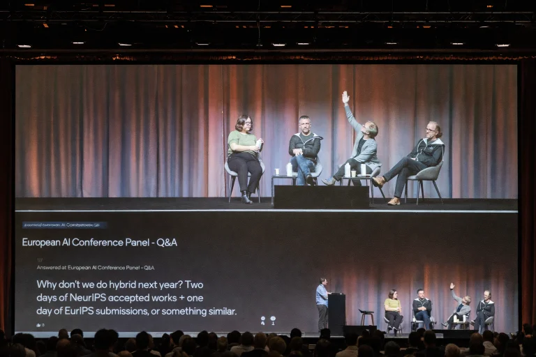 Panel discussion and Q&A on the future of EurIPS.