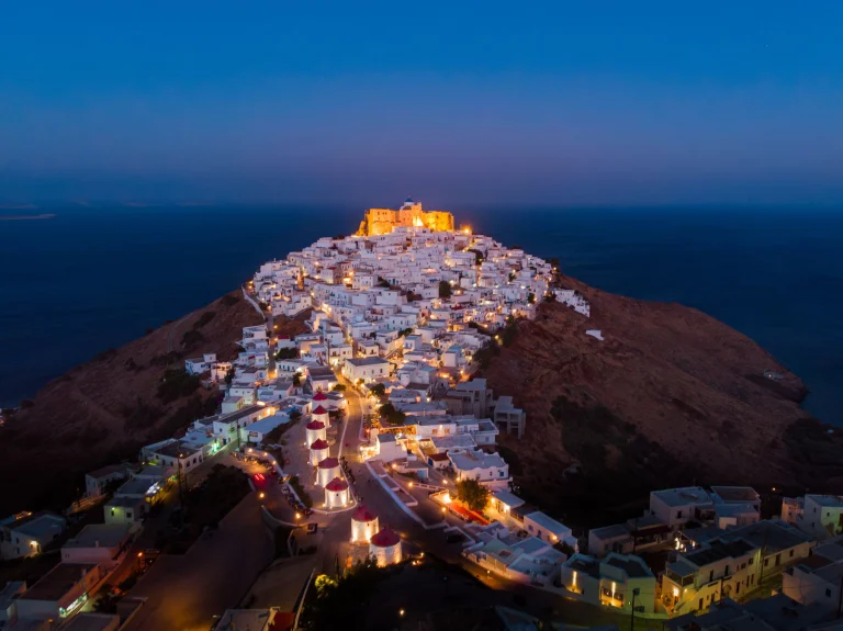 This is the Chora of Astypalaia